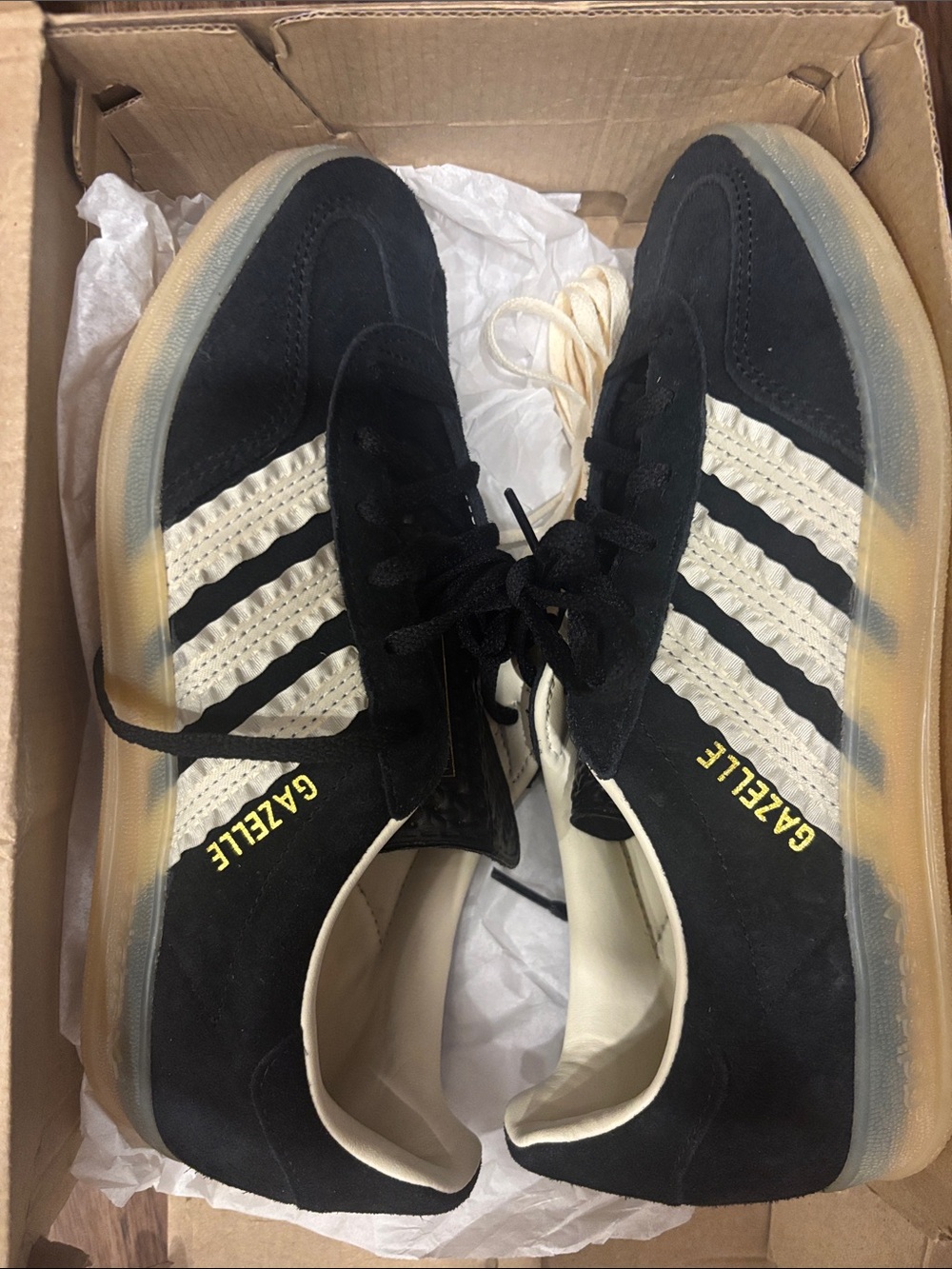 adidas Black & White Retro Samba-Inspired Sneakers